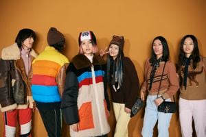 Coach Shows Winter Collection in Shanghai