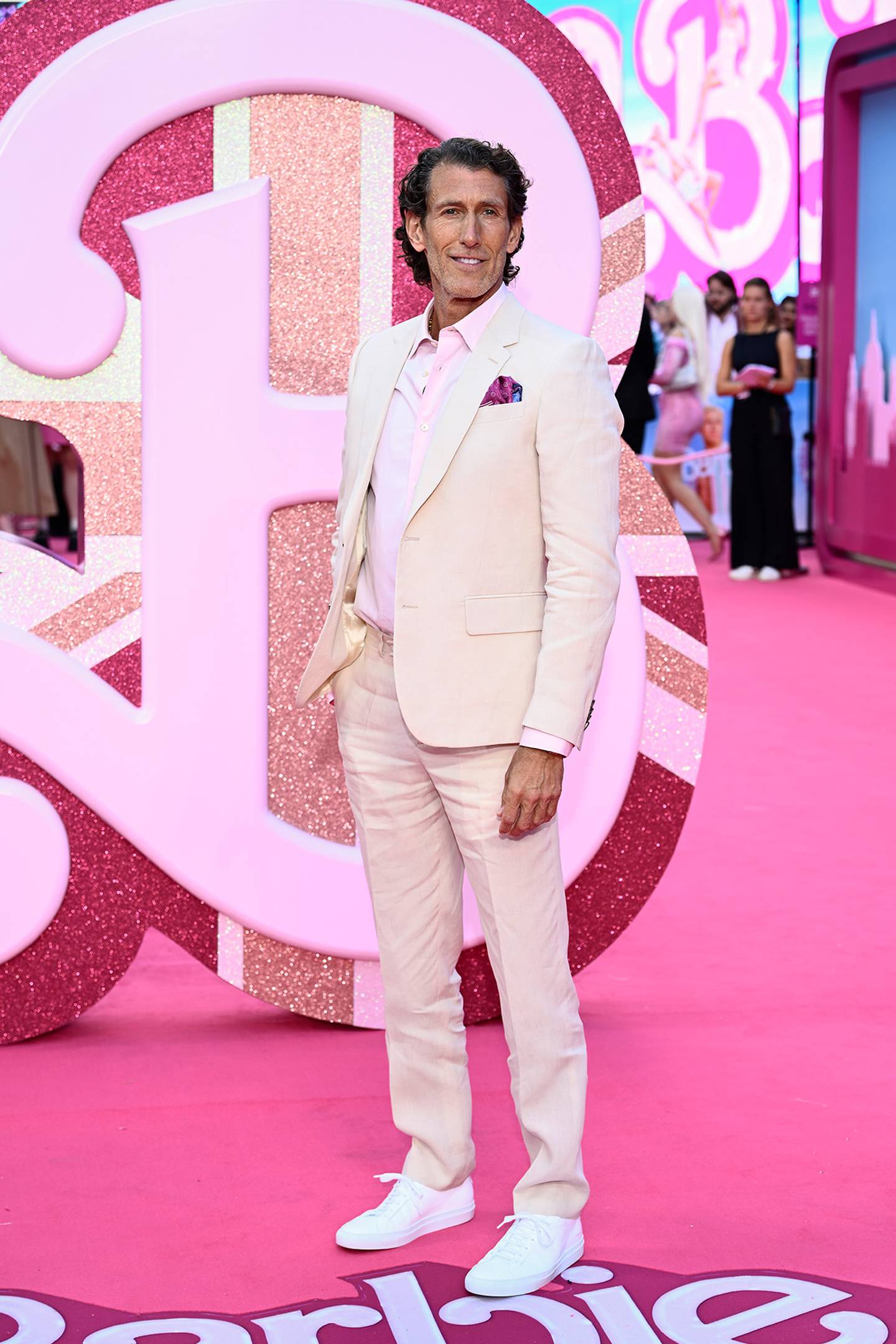 Richard Dickson attends the "Barbie" European Premiere