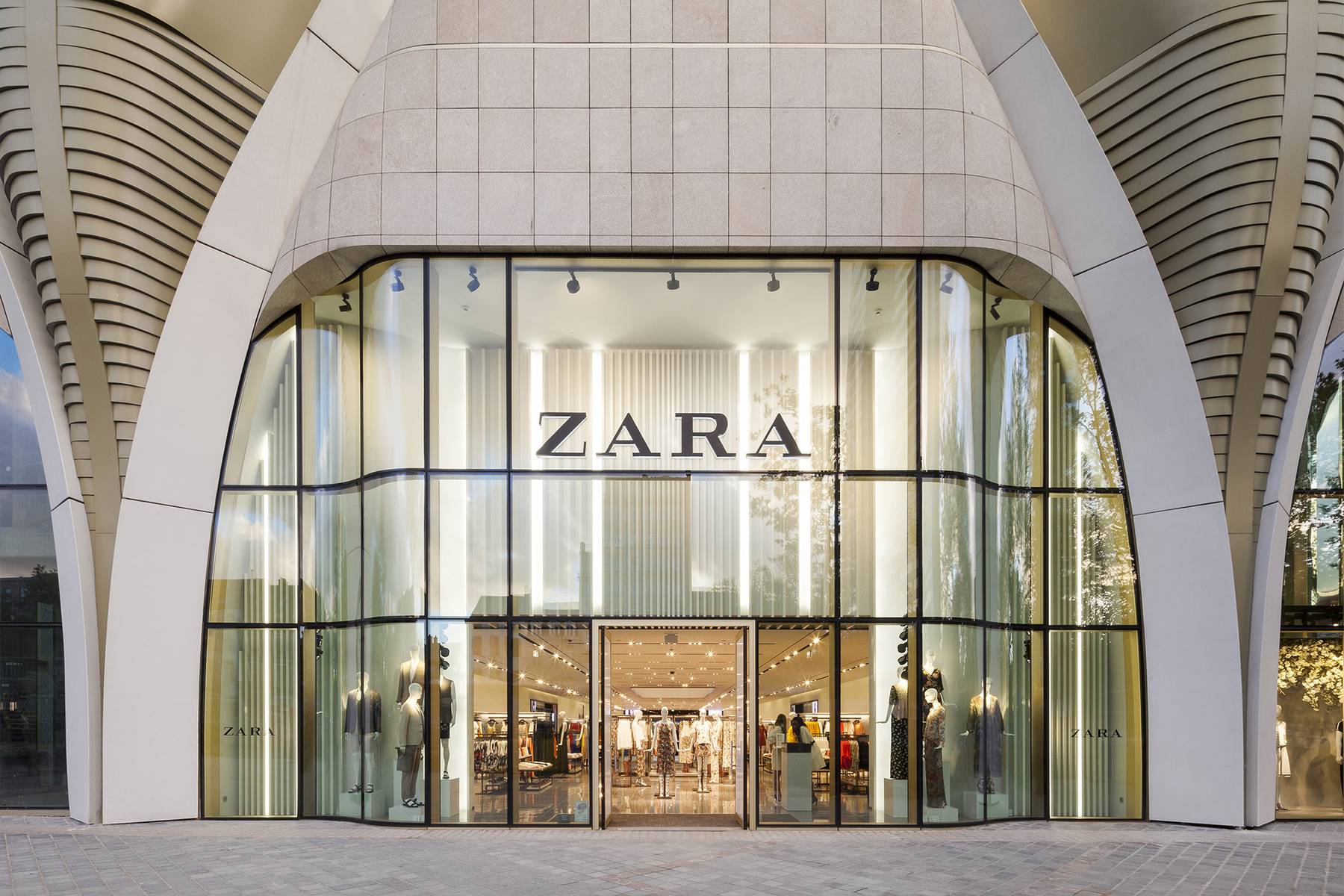 Zara store in Brussels