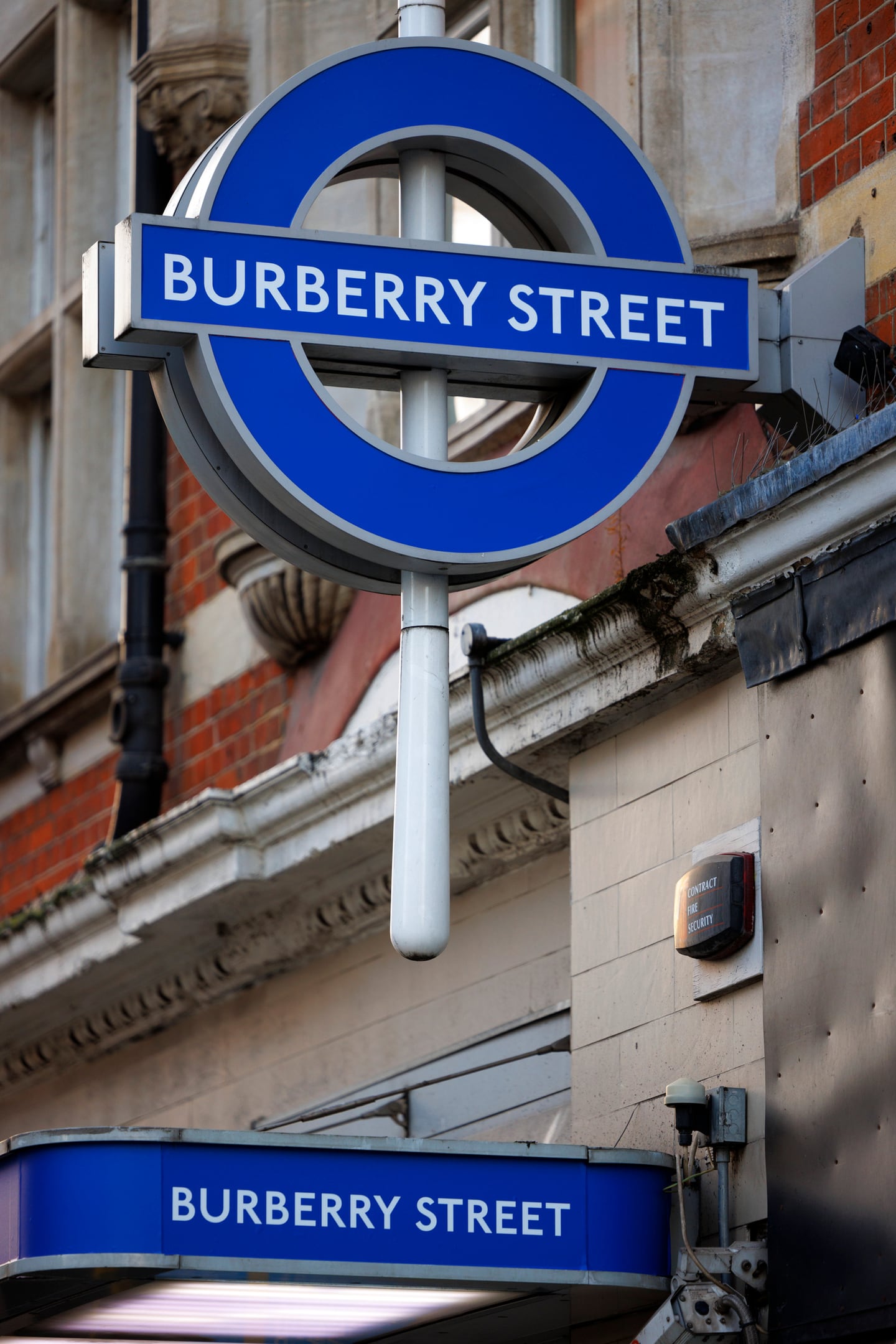 As part of Burberry Streets, London's Bond Street tube station was renamed "Burberry Street" for London Fashion Week in September 2023.