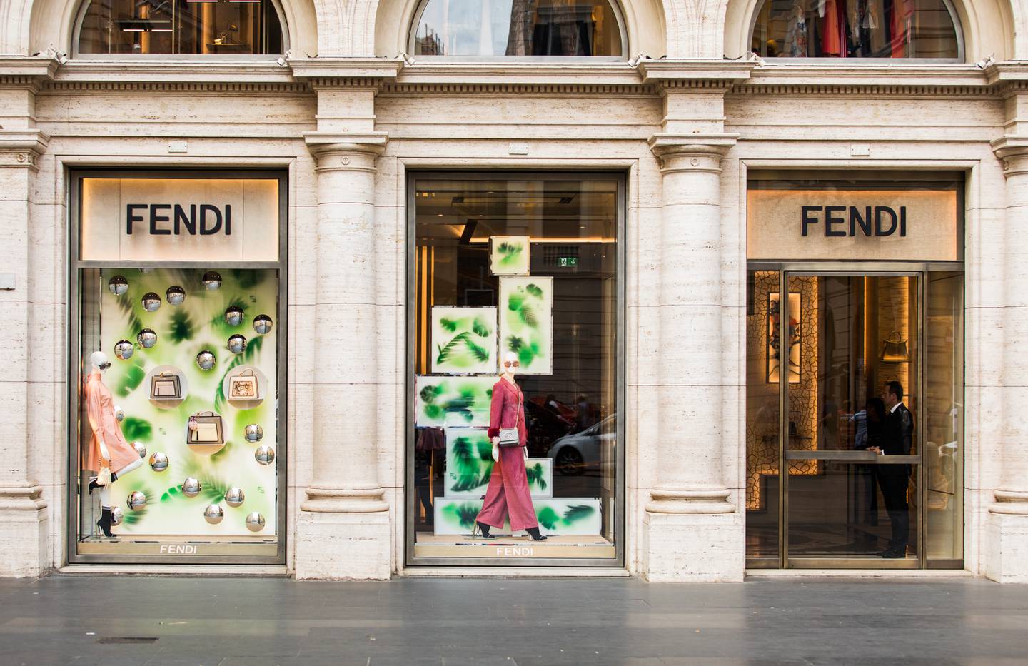 Fendi store in Rome, Italy
