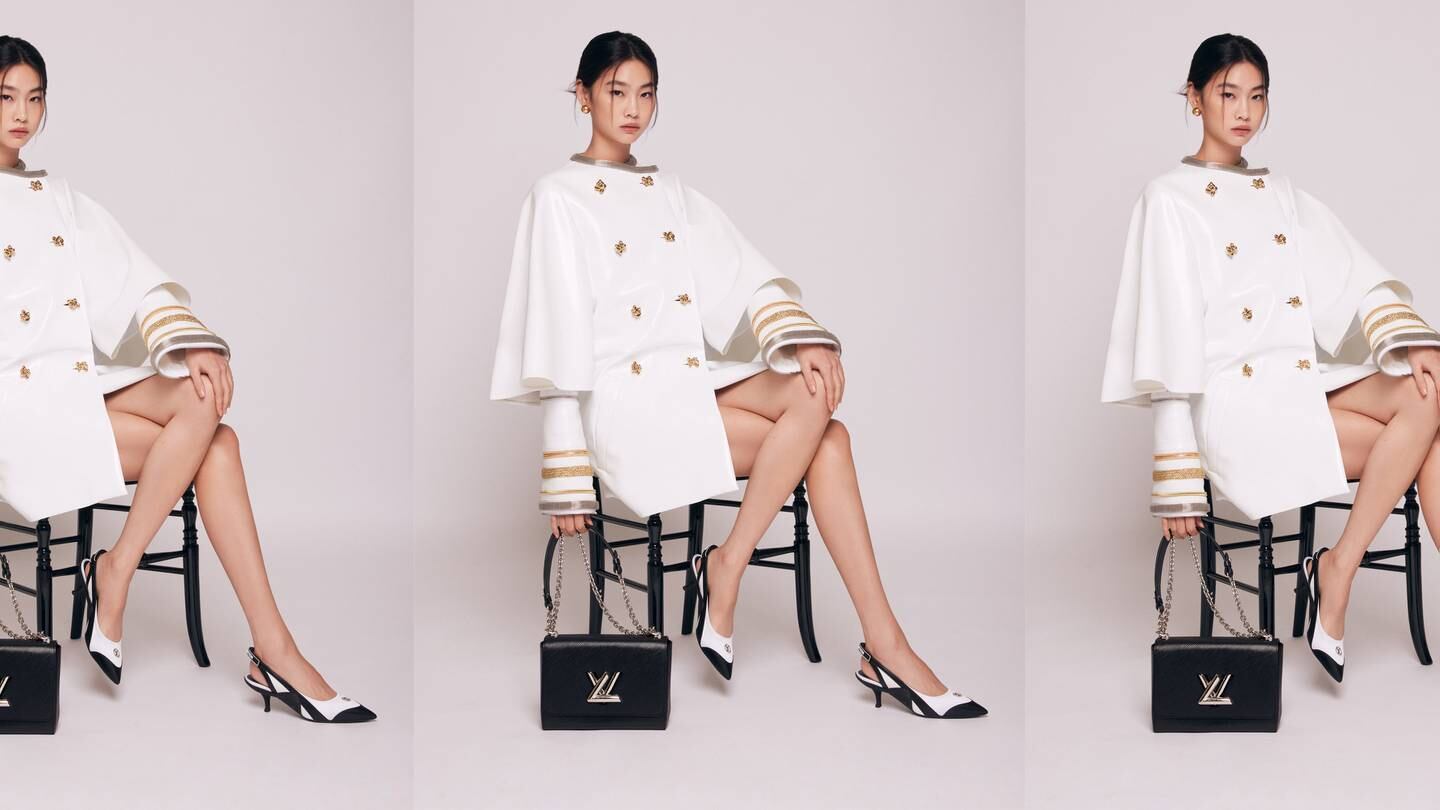 Squid Game actress Ho-yeon Jung was named Louis Vuitton's global ambassador. Louis Vuitton.