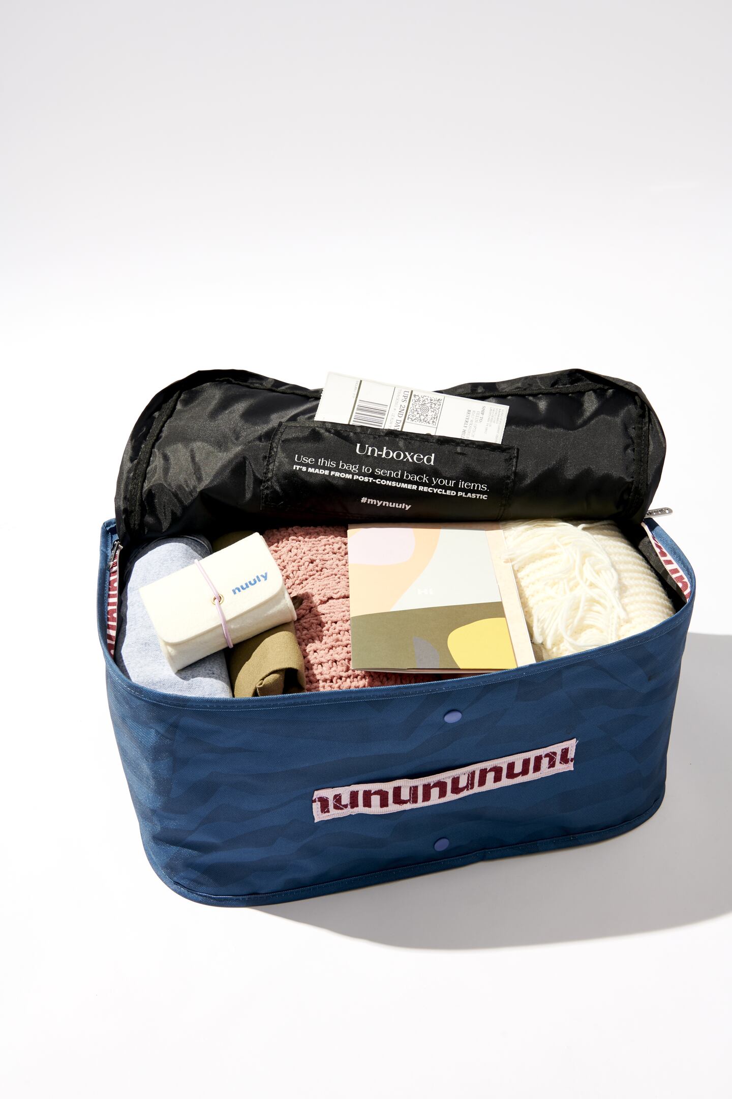 Urban Outfitters' rental company Nuuly's reusable fashion rental bag.