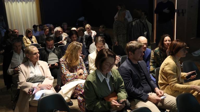 Audience members at the BoF x Design Hotels event in Milan.