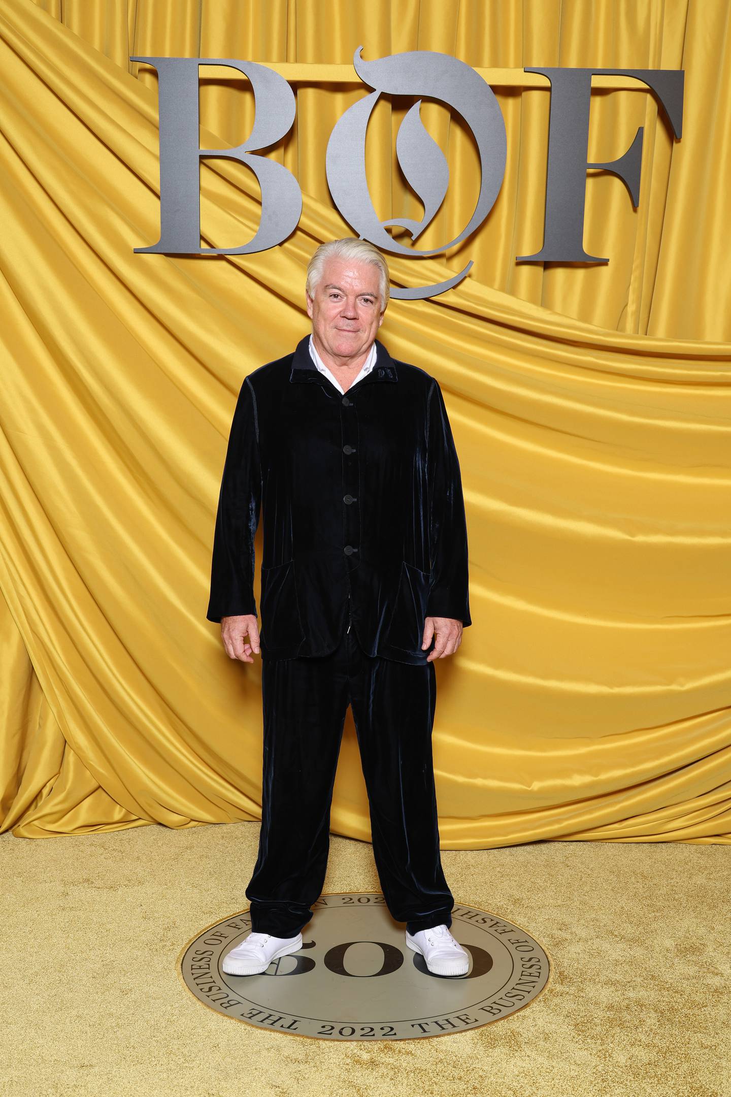 Tim Blanks, editor-at-large, from New Zealand, attends the #BoF500 gala during Paris Fashion Week.