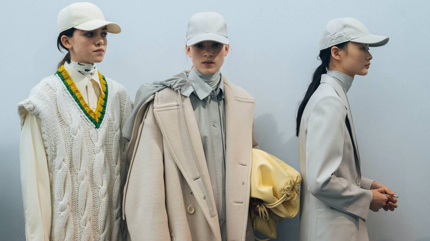 Louise Trotter's Lacoste Debut.