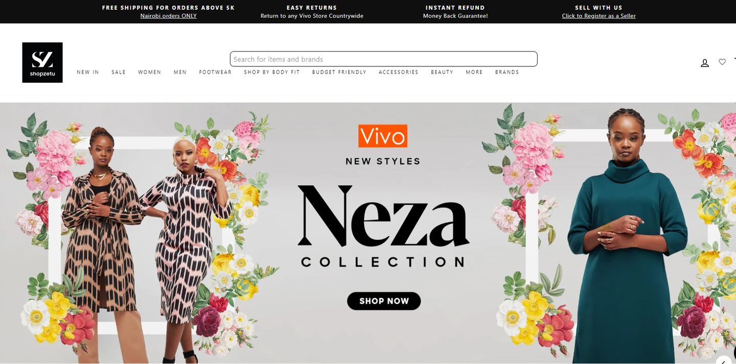 Kenya-based fashion e-commerce start-up ShopZetu.