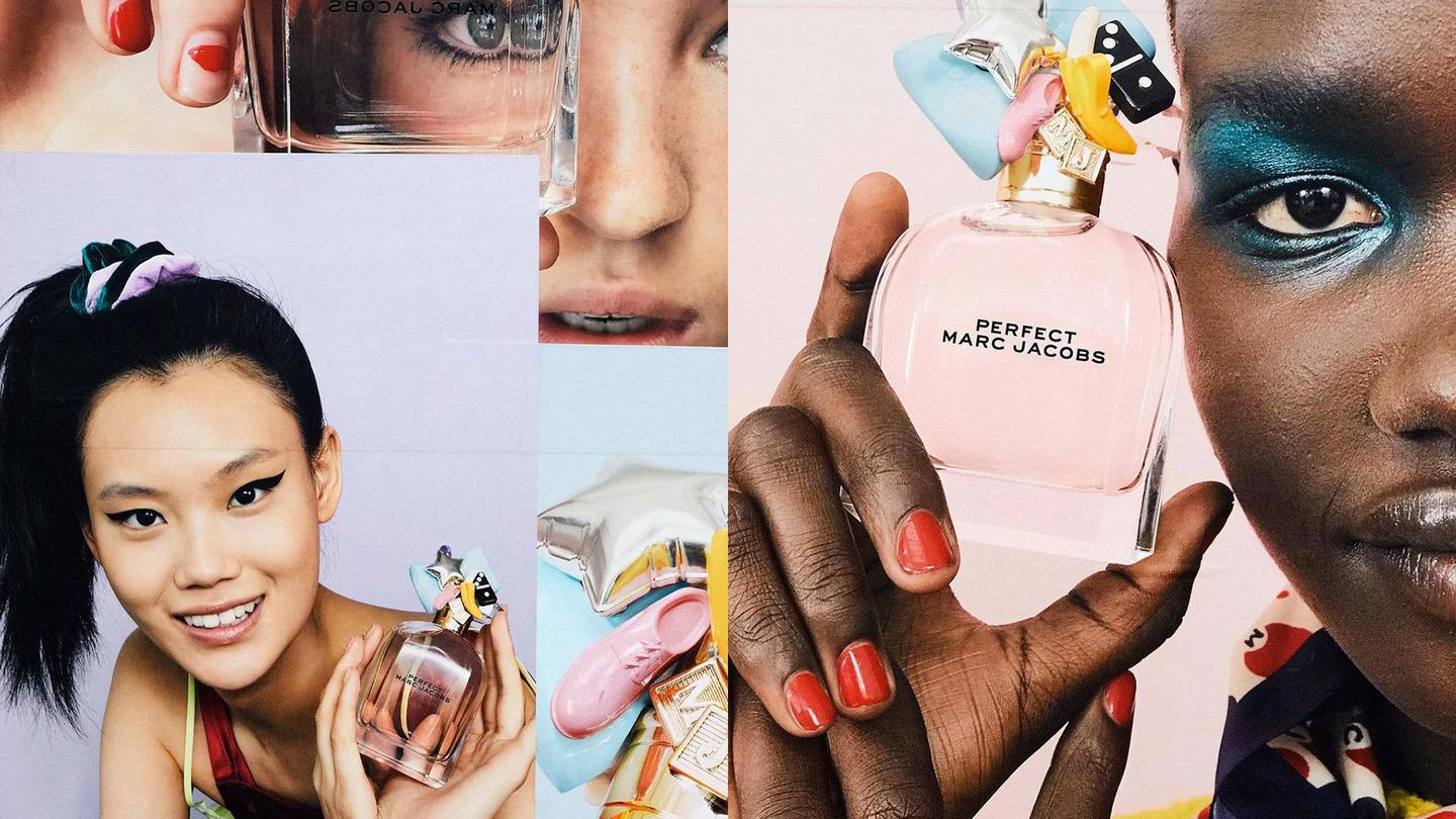 Marc Jacobs Perfect campaign images | Source: Instagram/@marcjacobsfragrances