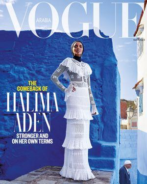 Halima Aden Returns as Vogue Arabia Cover Star