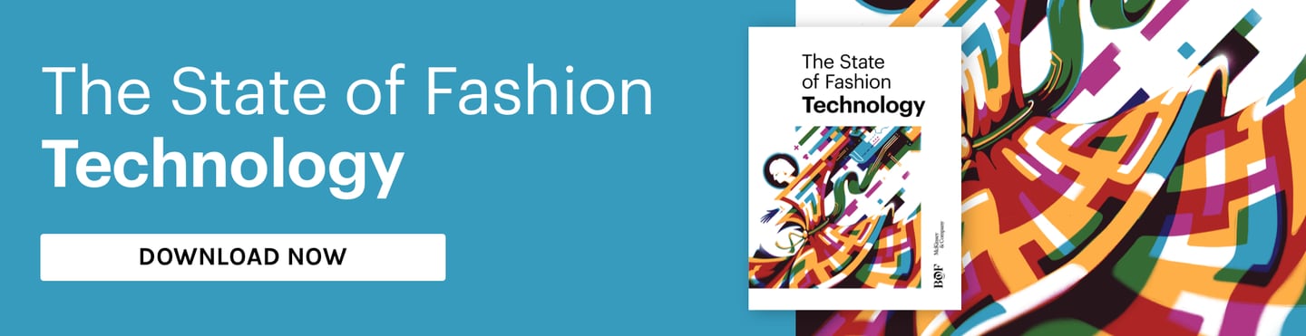 The State of Fashion Technology banner