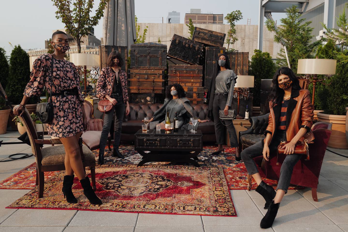 An image from the Rebecca Minkoff Fall 2020 Presentation. Courtesy.