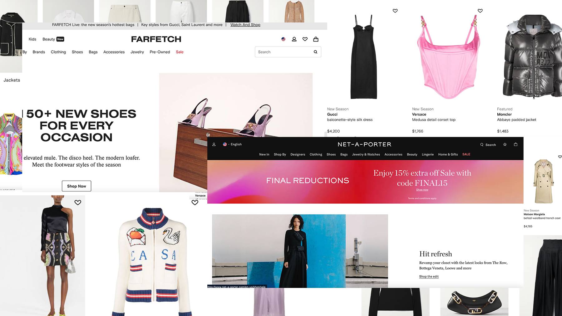 Farfetch will acquire a 47.5 percent stake in Yoox Net-a-Porter from Cartier-owner Richemont, as part of a complex agreement that contains provisions for a full acquisition within a few years.