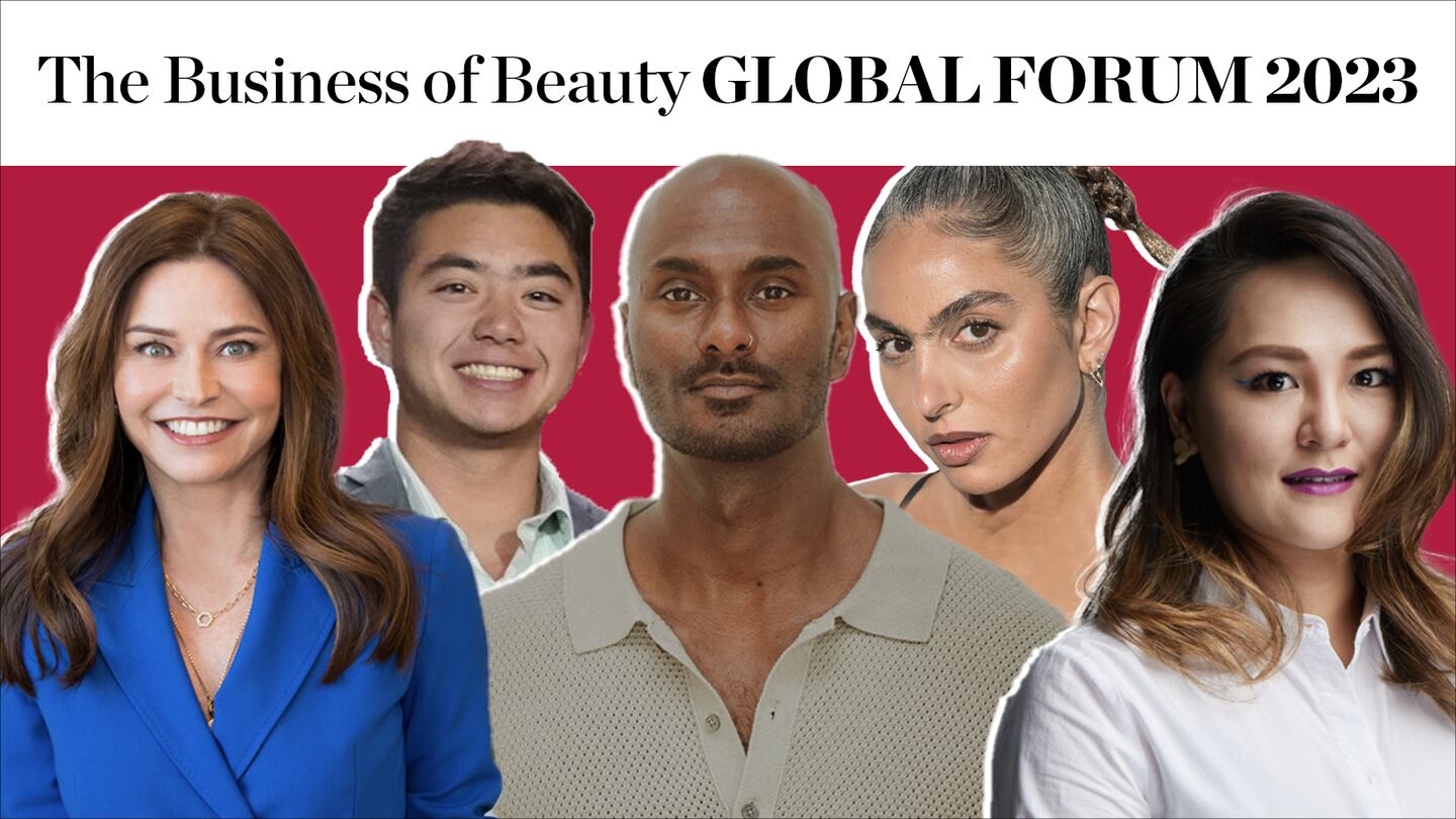 Kirsten Green, Gabby YJ Chen, Manoj Dias, Sharareh Siadat and Schuyler Bailar to speak at The Business of Beauty Global Forum 2023