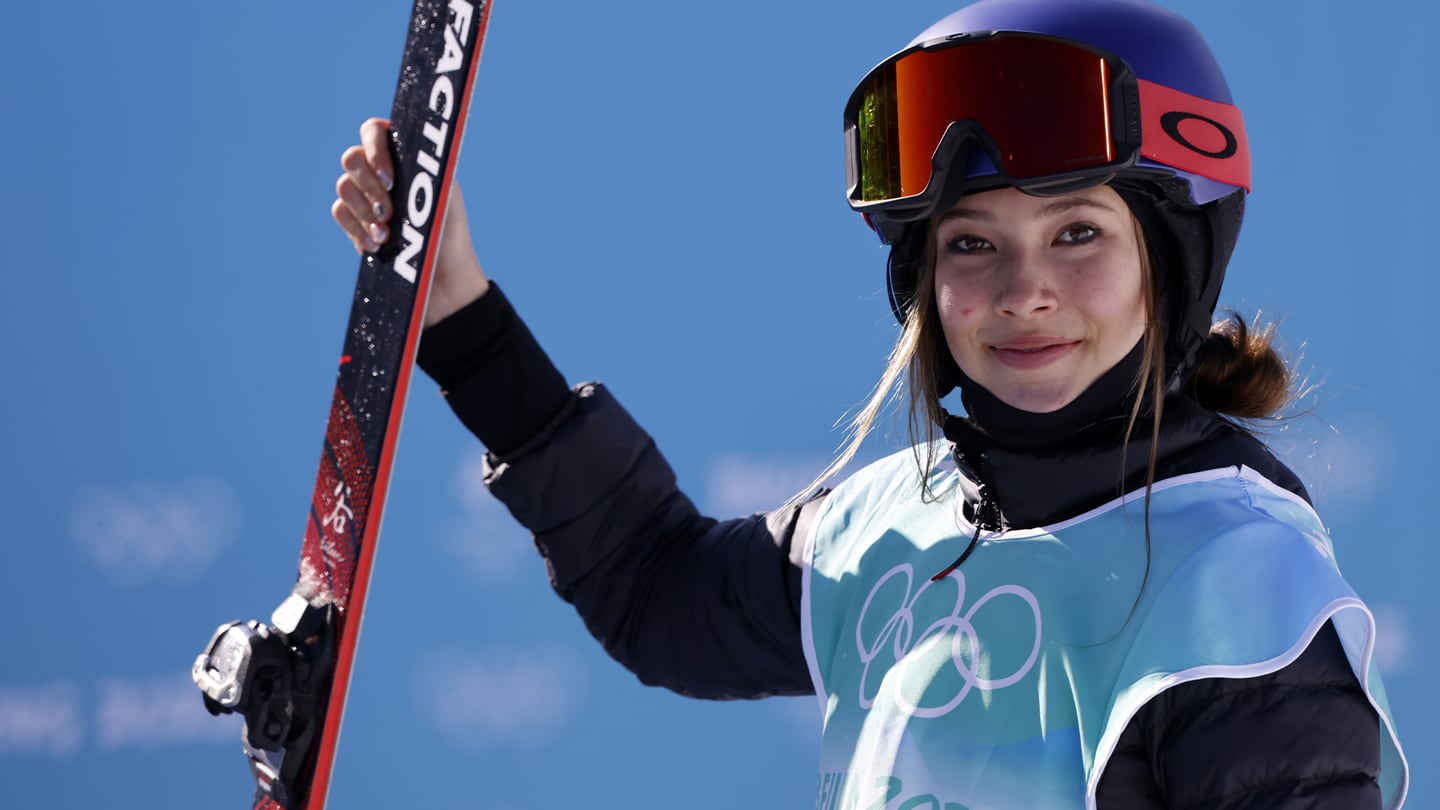 Hashtags related to Eileen Gu's victory at the Winter Olympics were simultaneously the first, second, fourth, sixth and seventh most-popular topics in China’s Weibo platform.