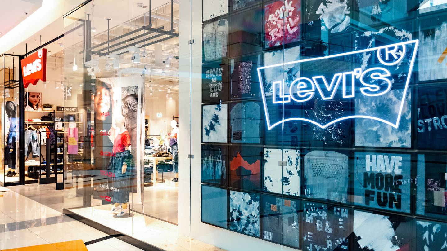 A photo of a Levi's store