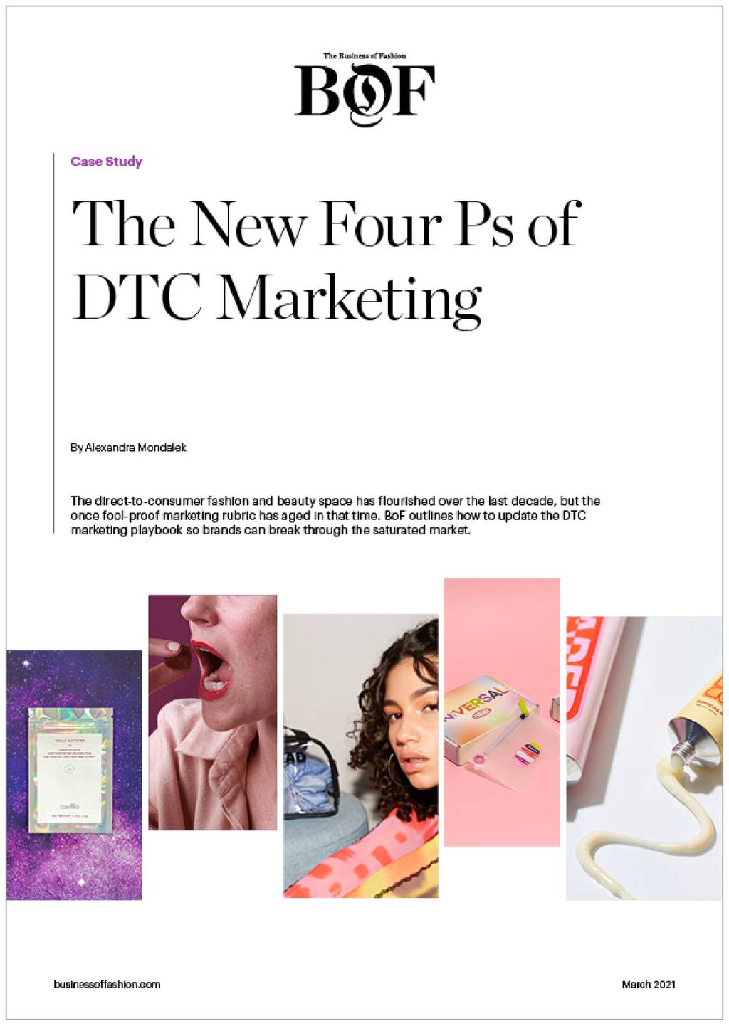 DTC marketing case study portrait