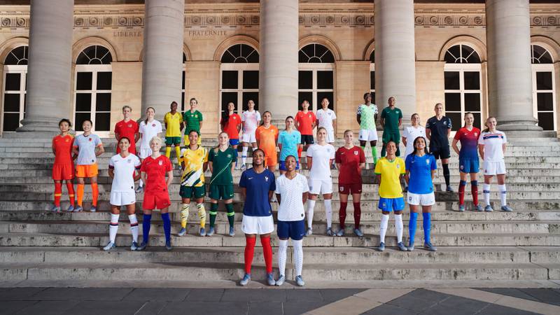 Nike Unveils 14 National Kits in Women's World Cup Push