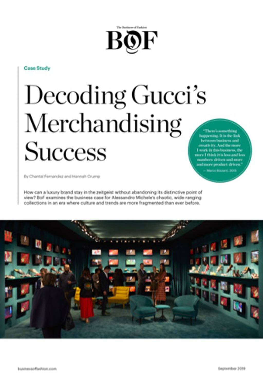 Decoding Gucci's Merchandising Success