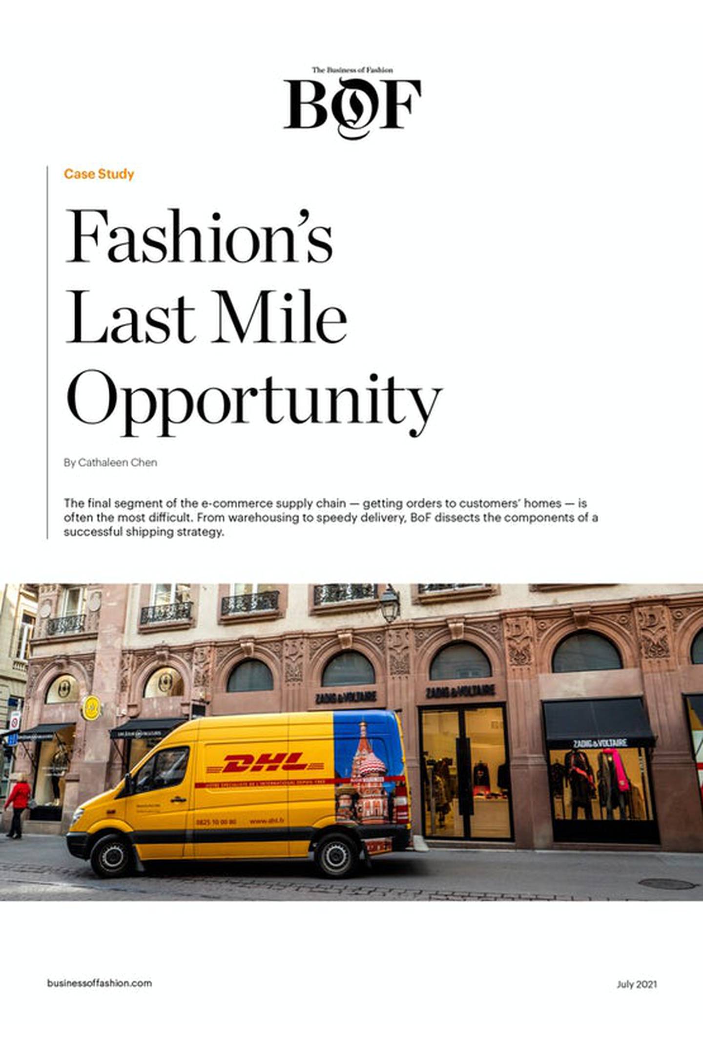 Fashion's Last Mile Opportunity