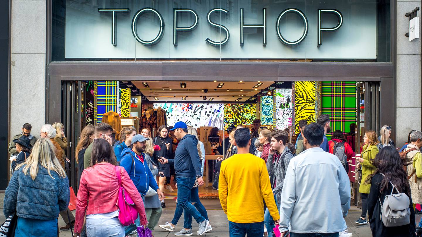 Asos is considering a sale of Topshop, a one-time stalwart of the British high street, which it acquired in February 2021.