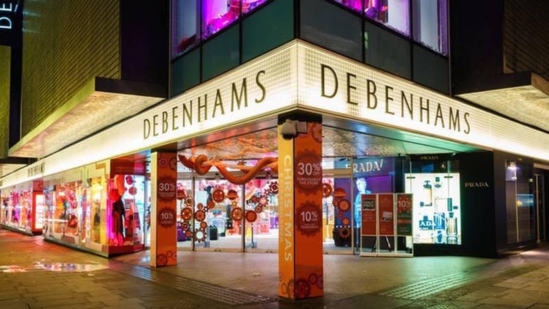 Debenhams to Cut Jobs as Stores Shut Down