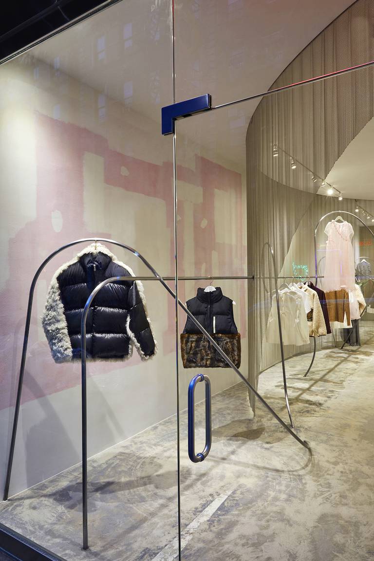Sandy Liang's first flagship, located at 28 Orchard Street. Courtesy.