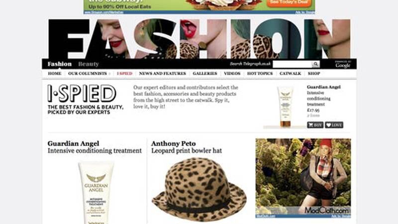 The Telegraph's New Fashion Channel Meshes Content and Commerce