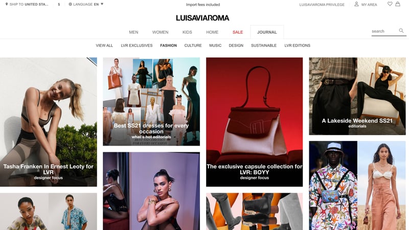 Luisa Via Roma Targets US Expansion with Content-Driven Strategy