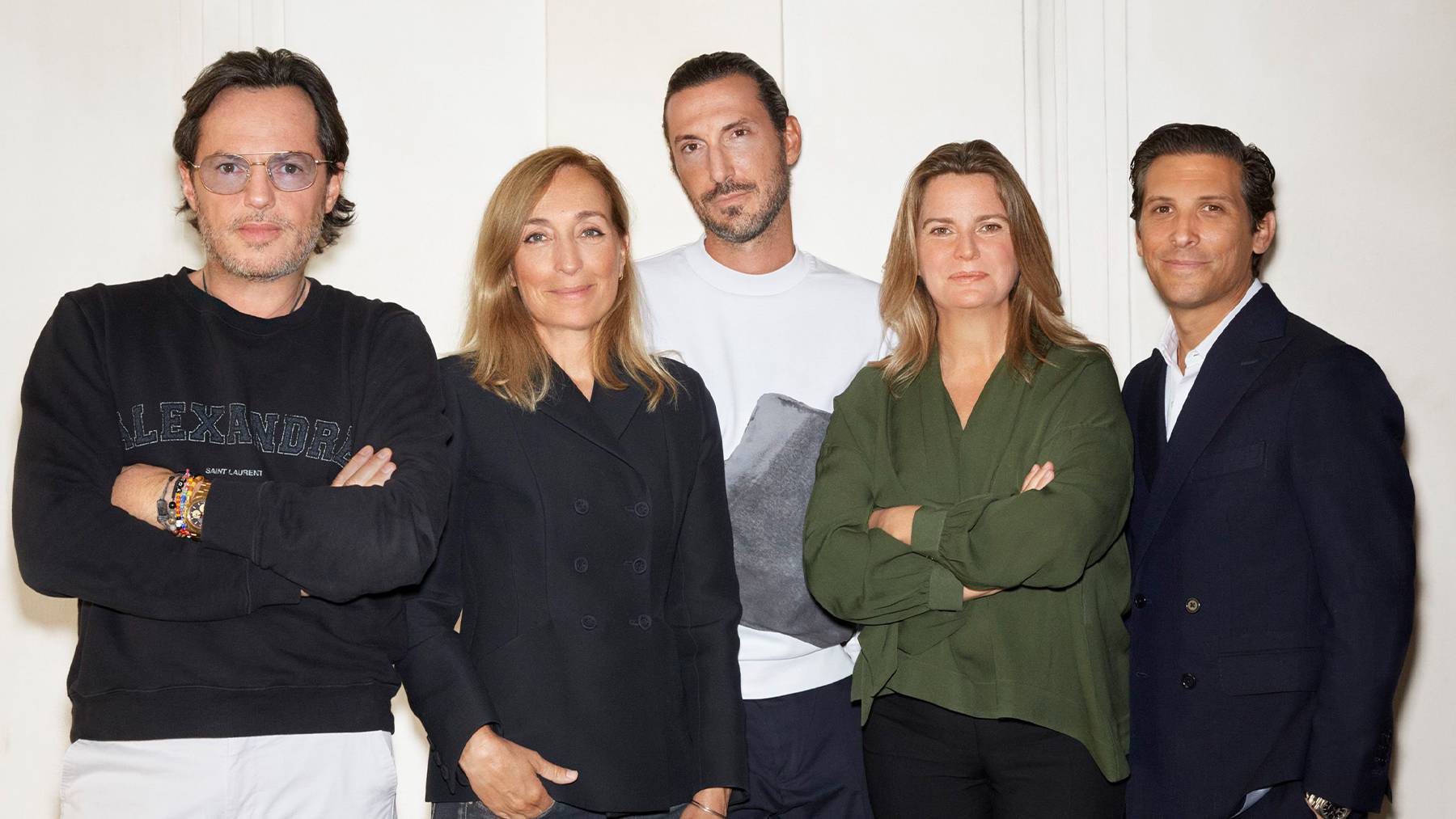 Alexandre de Betak, Benedicte Fournier Beckmann, Paco Raynal, Isabelle Chouvet and Guillaume Troncy. The Independents.
