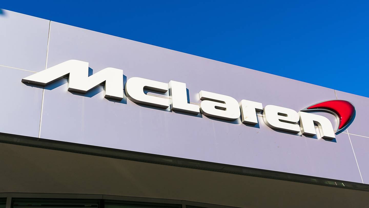 McLaren Group Ltd. sign on a building exterior.