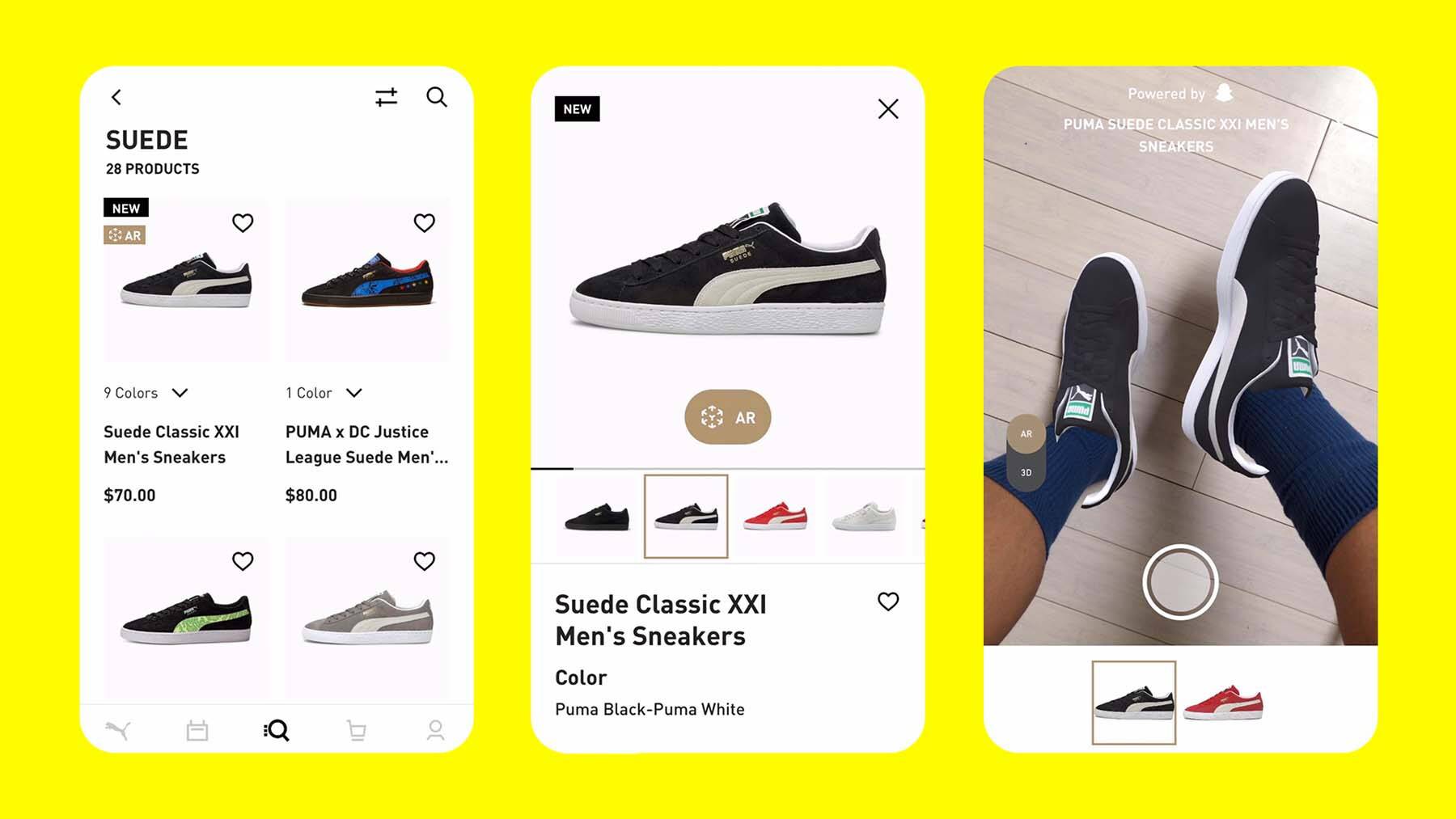 Snapchat launched a slew of new tools to help brands create augmented reality products in one click. Millions of users are already buying in.