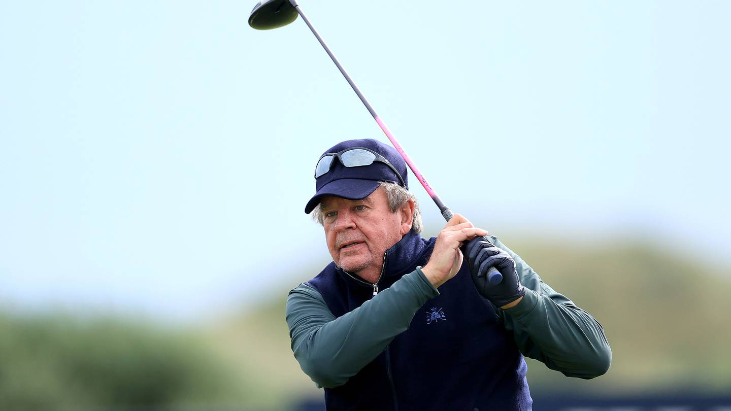 Richemont chairman Johann Rupert was seen golfing in St. Andrews, Scotland in September, 2021. Getty.