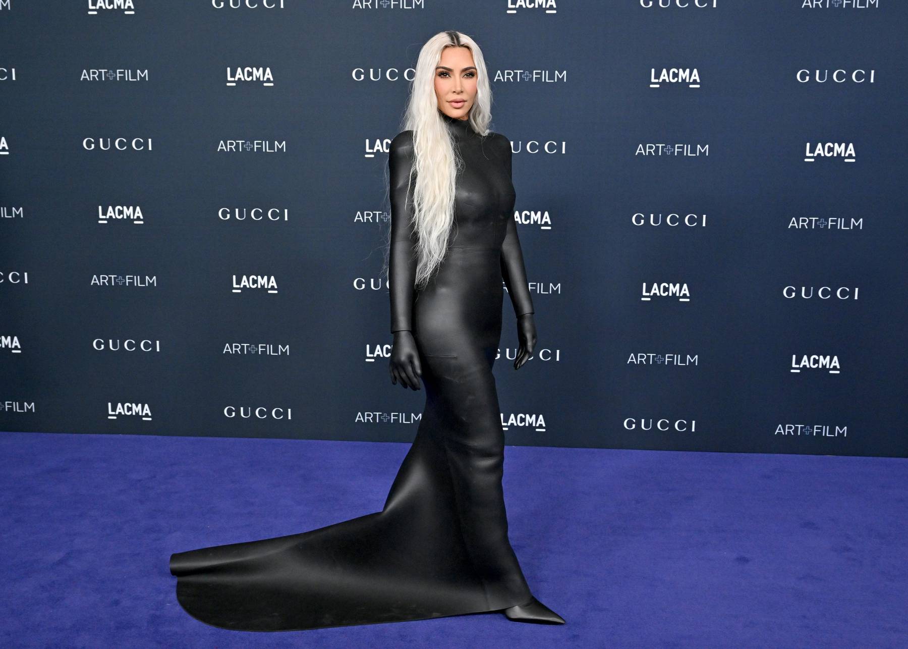 Kim Kardashian wore Balenciaga to the 11th Annual LACMA Art + Film Gala in November 2022.