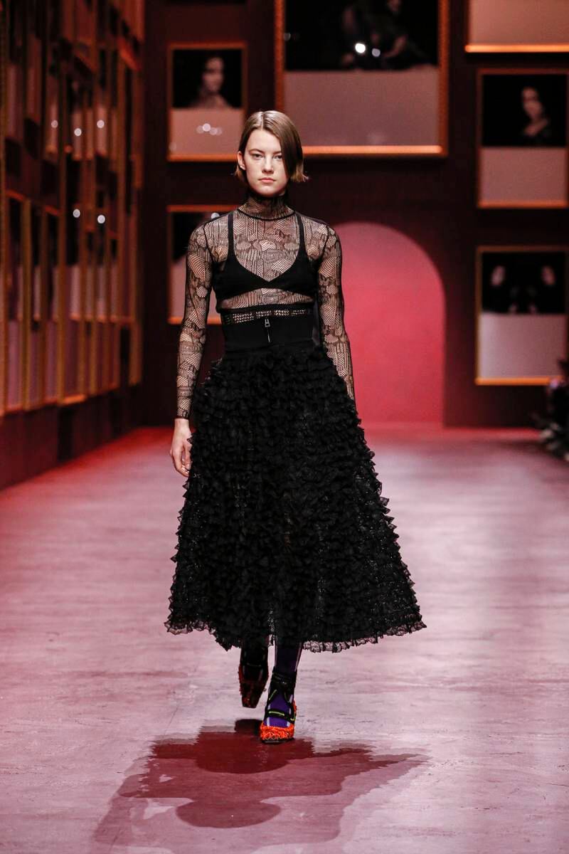 Christian Dior Autumn/Winter 2022 look 7.
