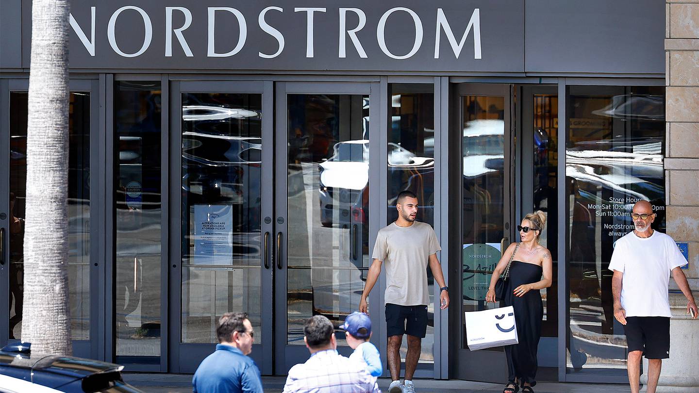 The Nordstrom store at the Westfield Topanga mall.