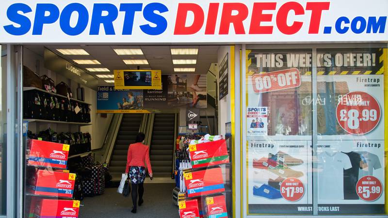 Sports Direct Reports Drop in Profit