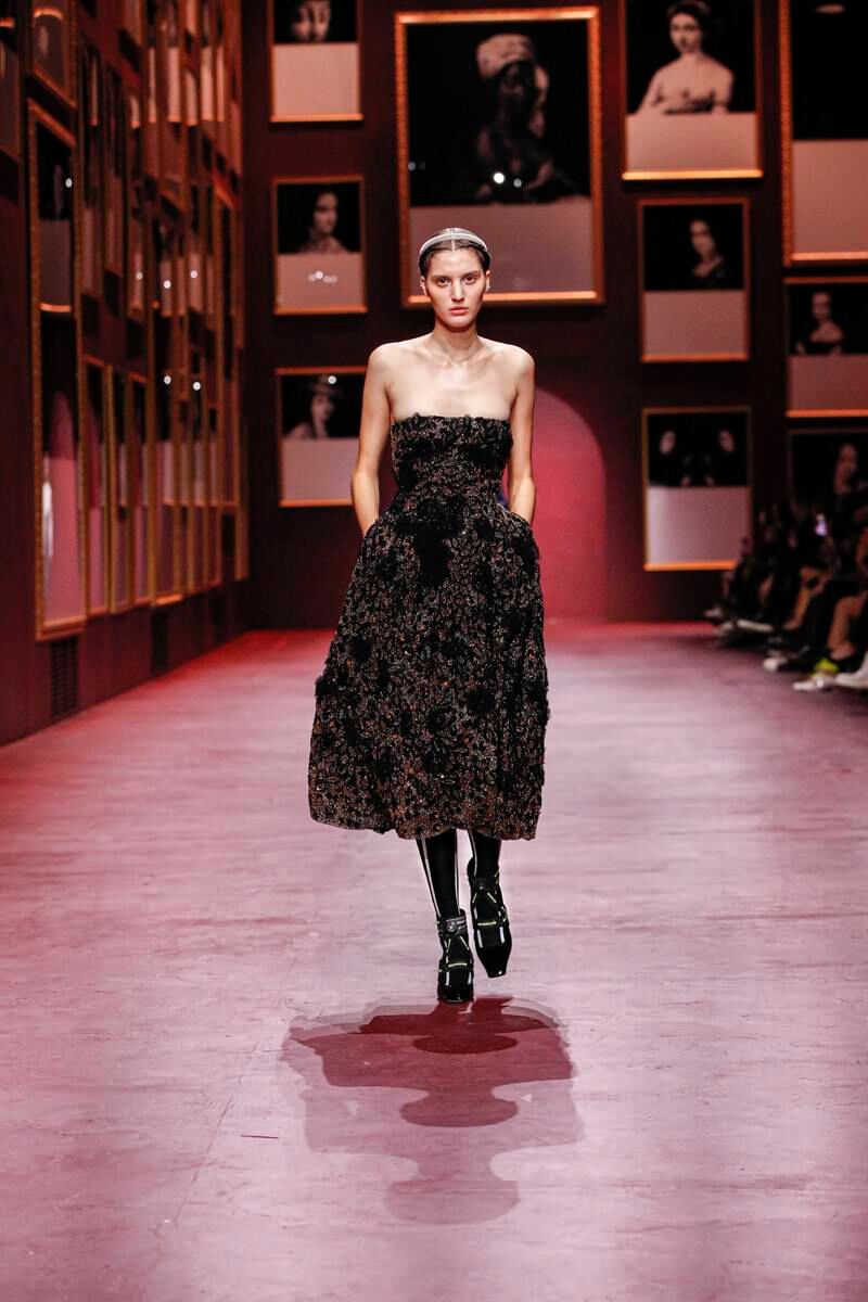 Christian Dior Autumn/Winter 2022 look 55.