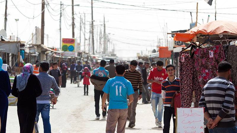 Profit and Loss on the 'Champs-Élysées' of a Syrian Refugee Camp