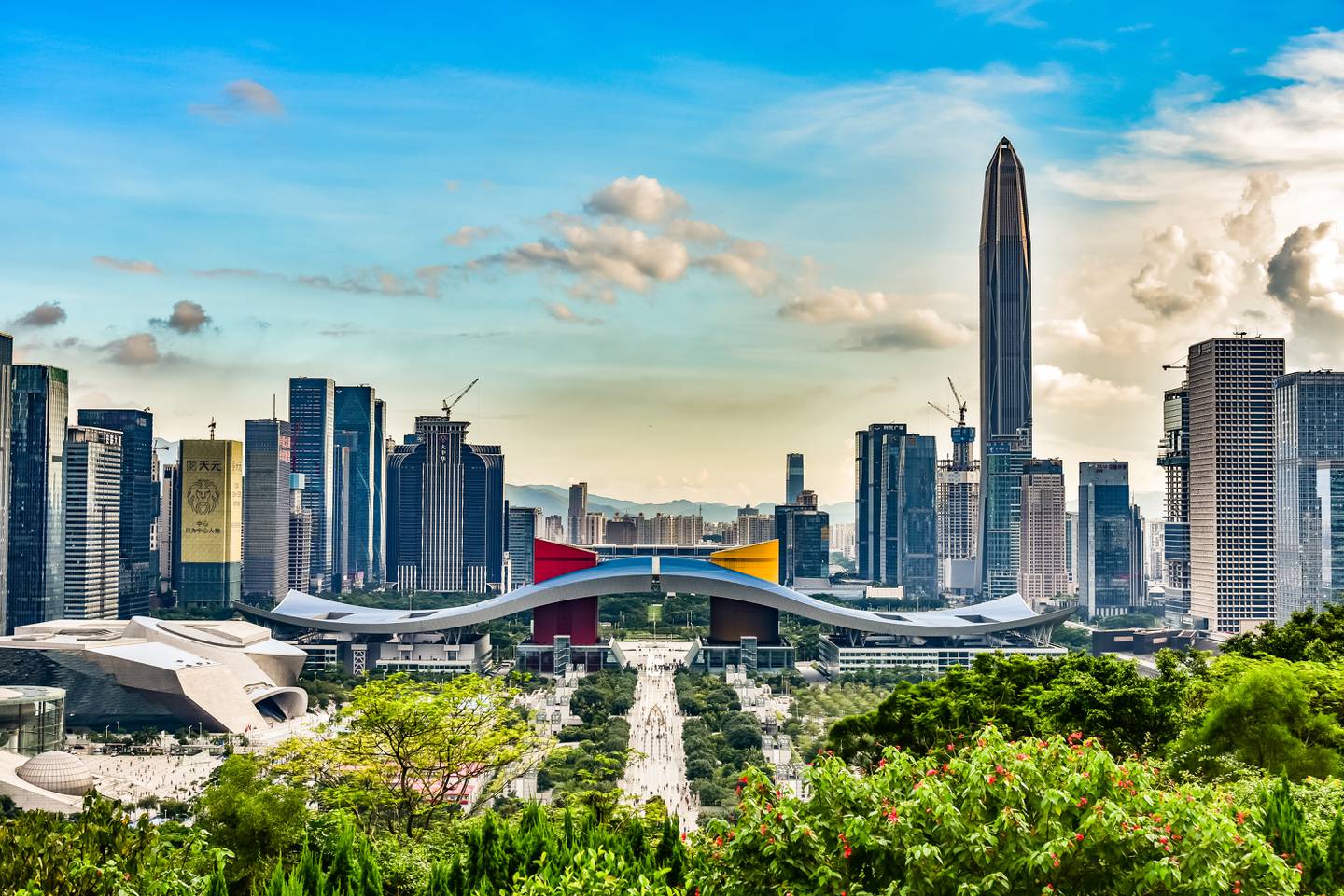 Cityscape of Shenzhen, China. Shutterstock.