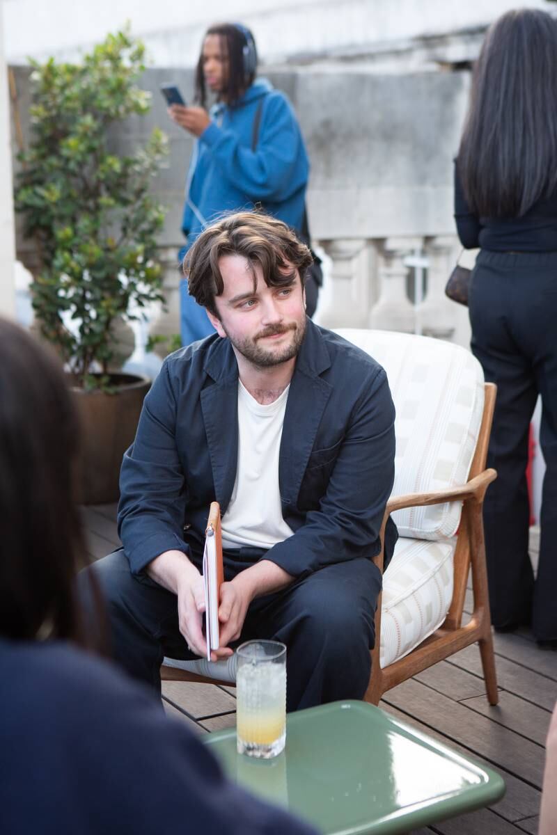 Daniel Whitley, design and innovation Manager at the Ellen MacArthur Foundation at the BoF x APICCAPS panel event
