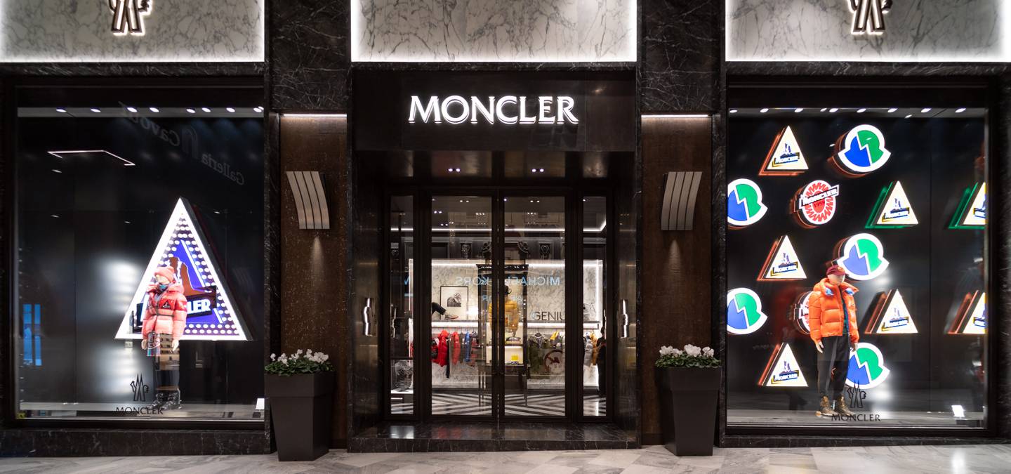 Moncler showed signs of recovery in its earnings call. Shutterstock.