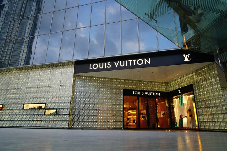 Louis Vuitton IFC Mall Shanghai store.
