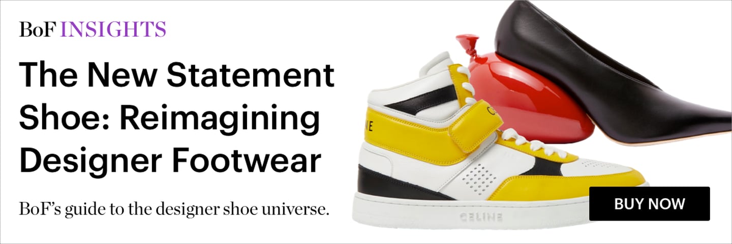 BoF Insights | The New Statement Shoe: Reimagining Designer Footwear banner
