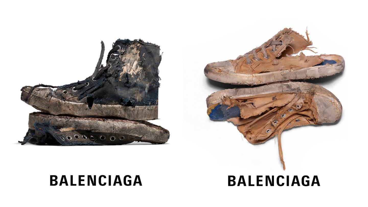 Images from Balenciaga's latest campaign.