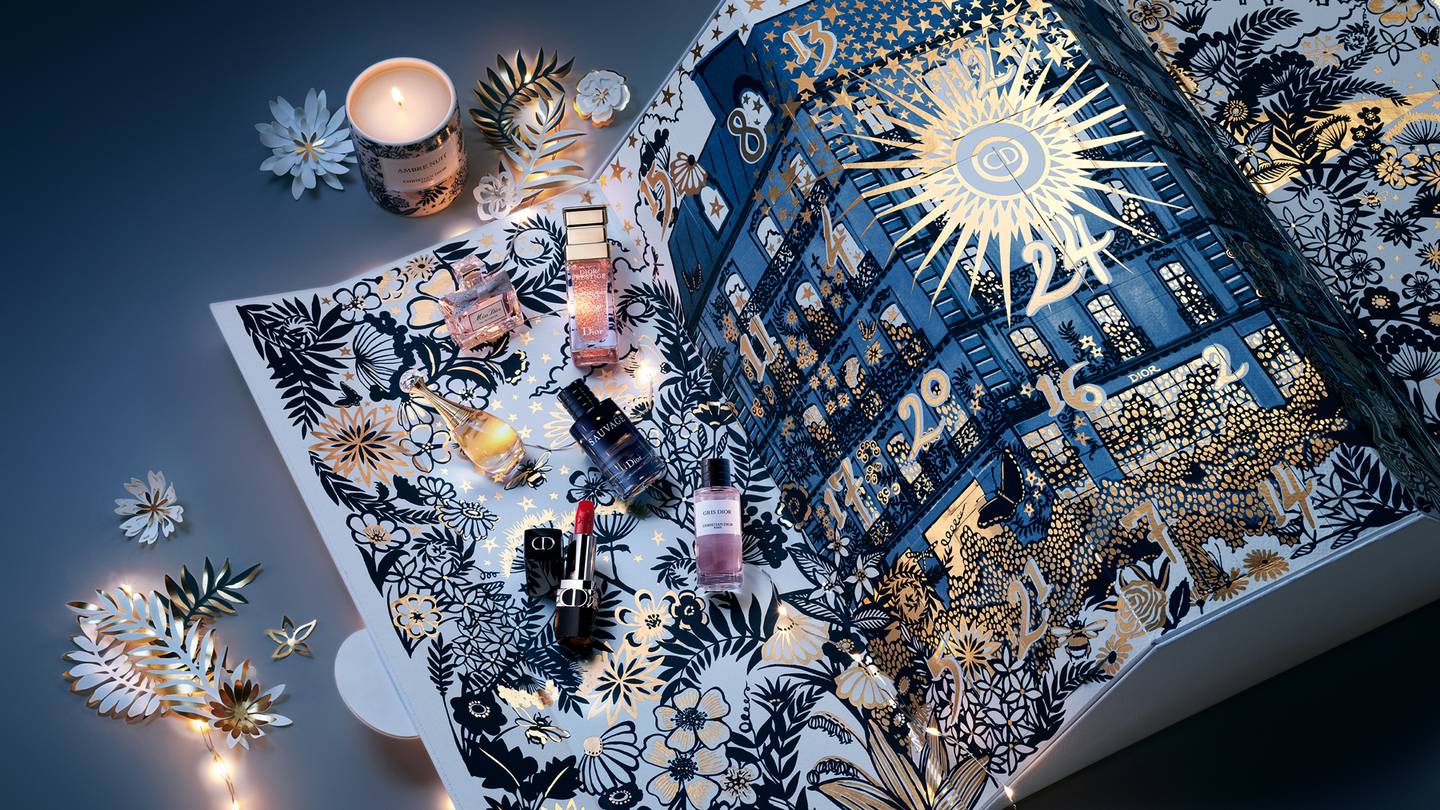 Dior is among the big luxury labels to release a yearly beauty advent calendar.