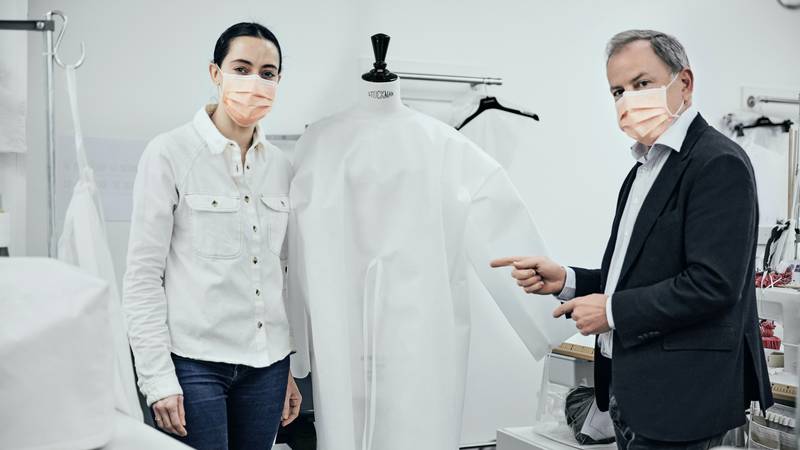 Louis Vuitton Reopens Ready-to-Wear Atelier to Make Hospital Gowns