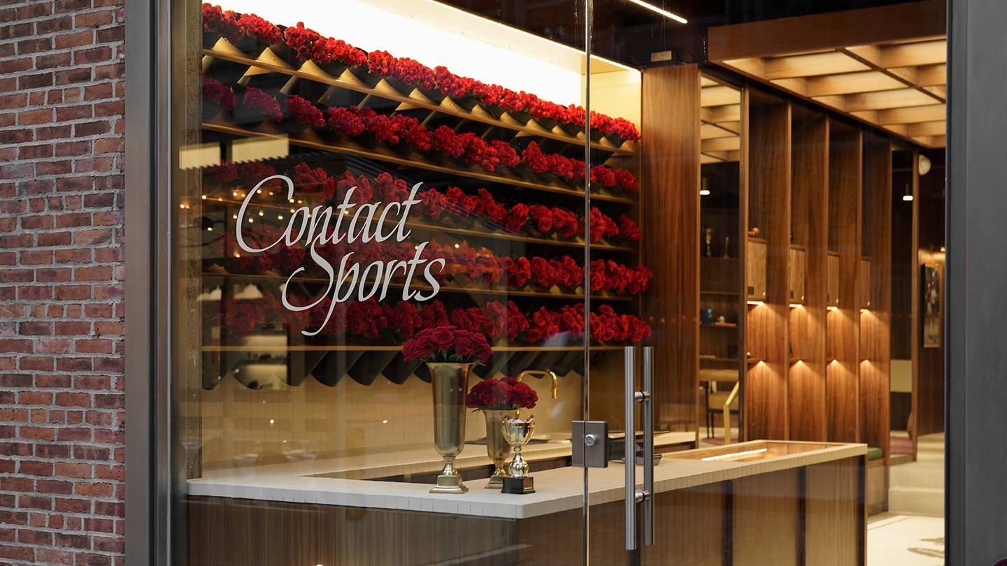 Contact Sports is a sex shop that subverts the typical indications of an adult store.