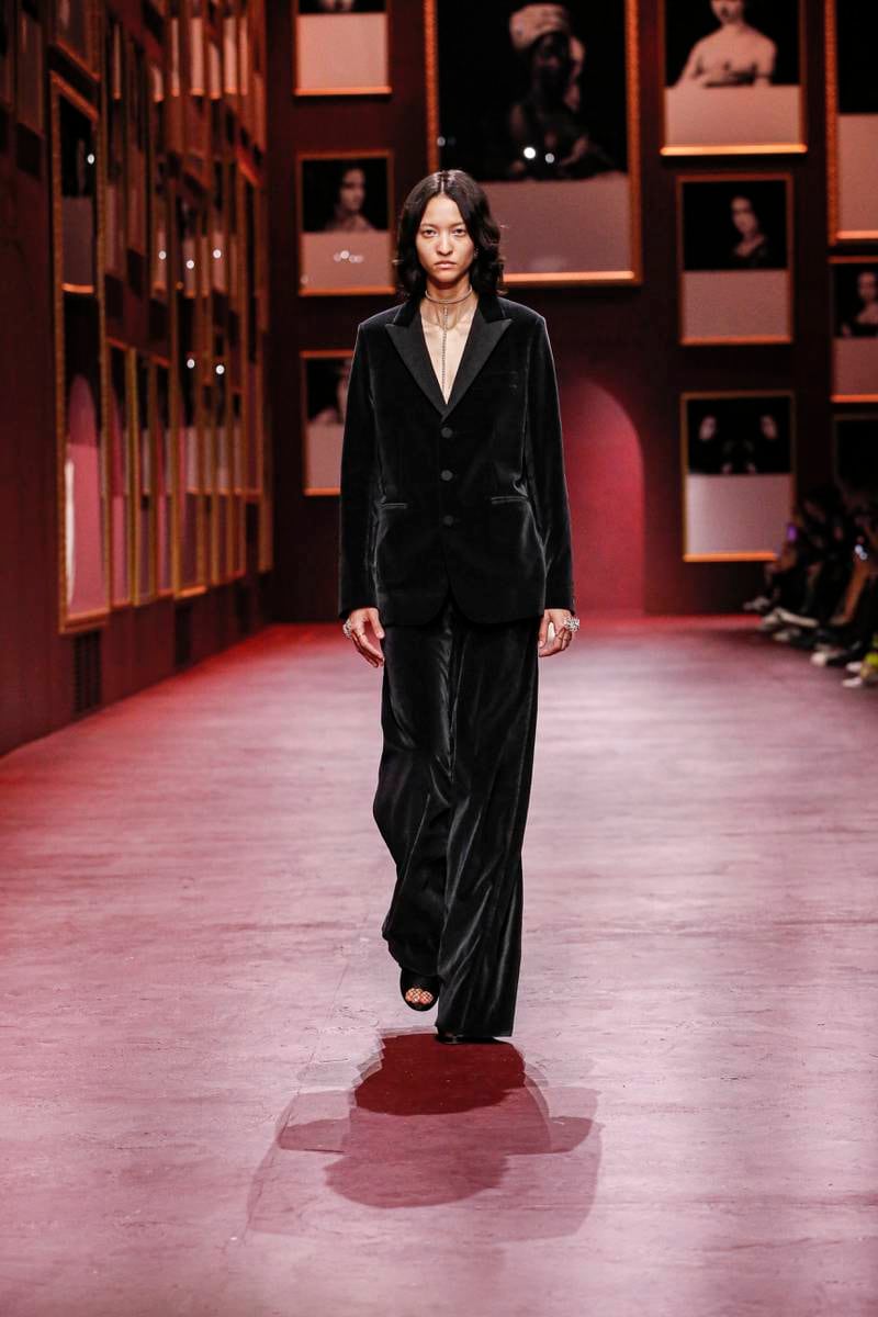 Christian Dior Autumn/Winter 2022 look 80.