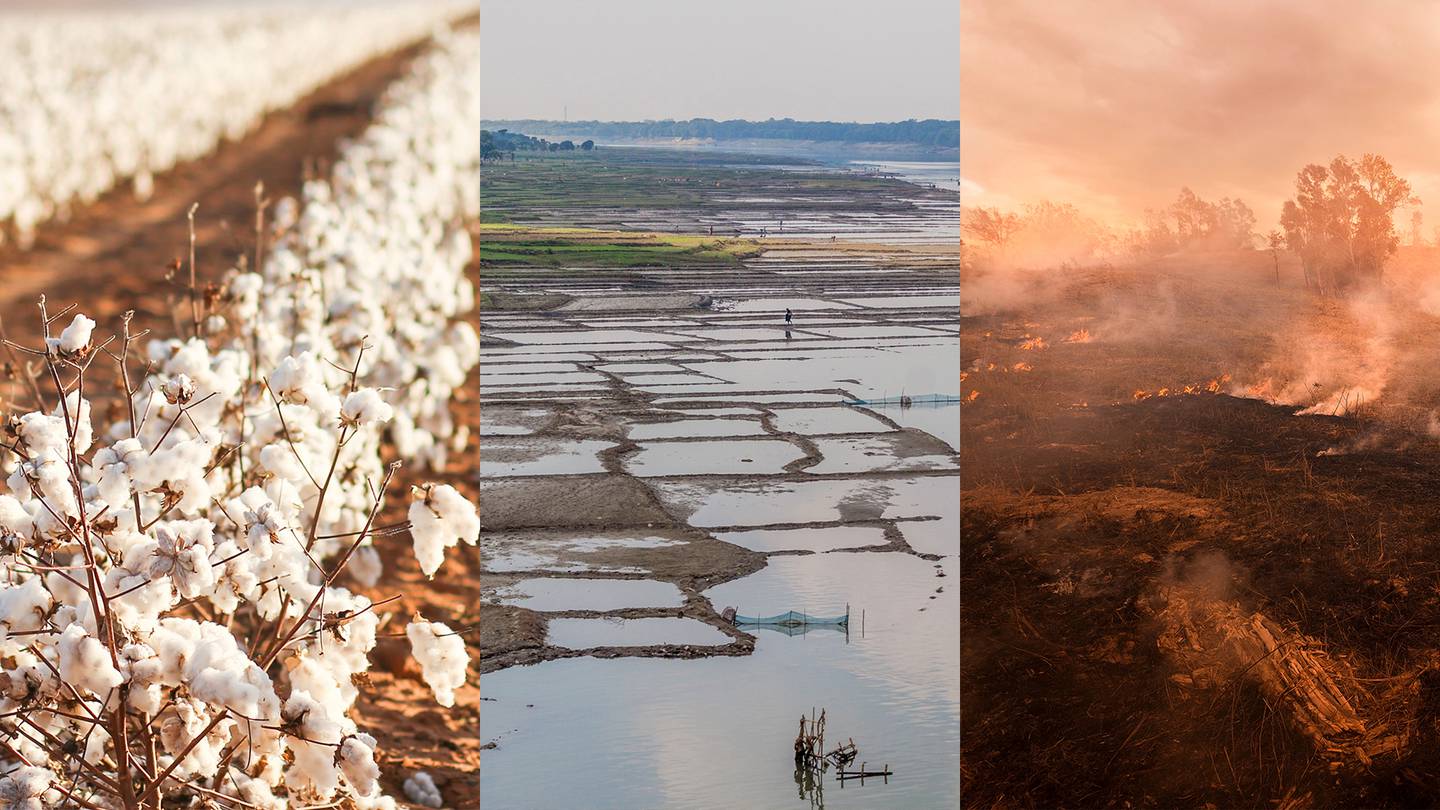 Droughts that threaten cotton crops, flooding in manufacturing hubs like Bangladesh and increasingly frequent wildfires are among the climate risks fashion investors are watching.