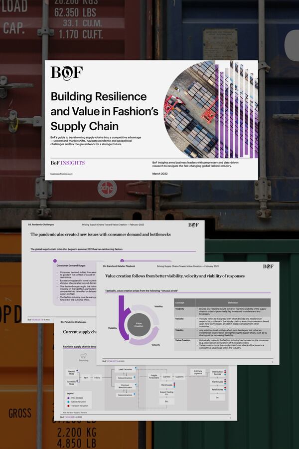 Building Resilience and Value in Fashion’s Supply Chain | BoF Insights 